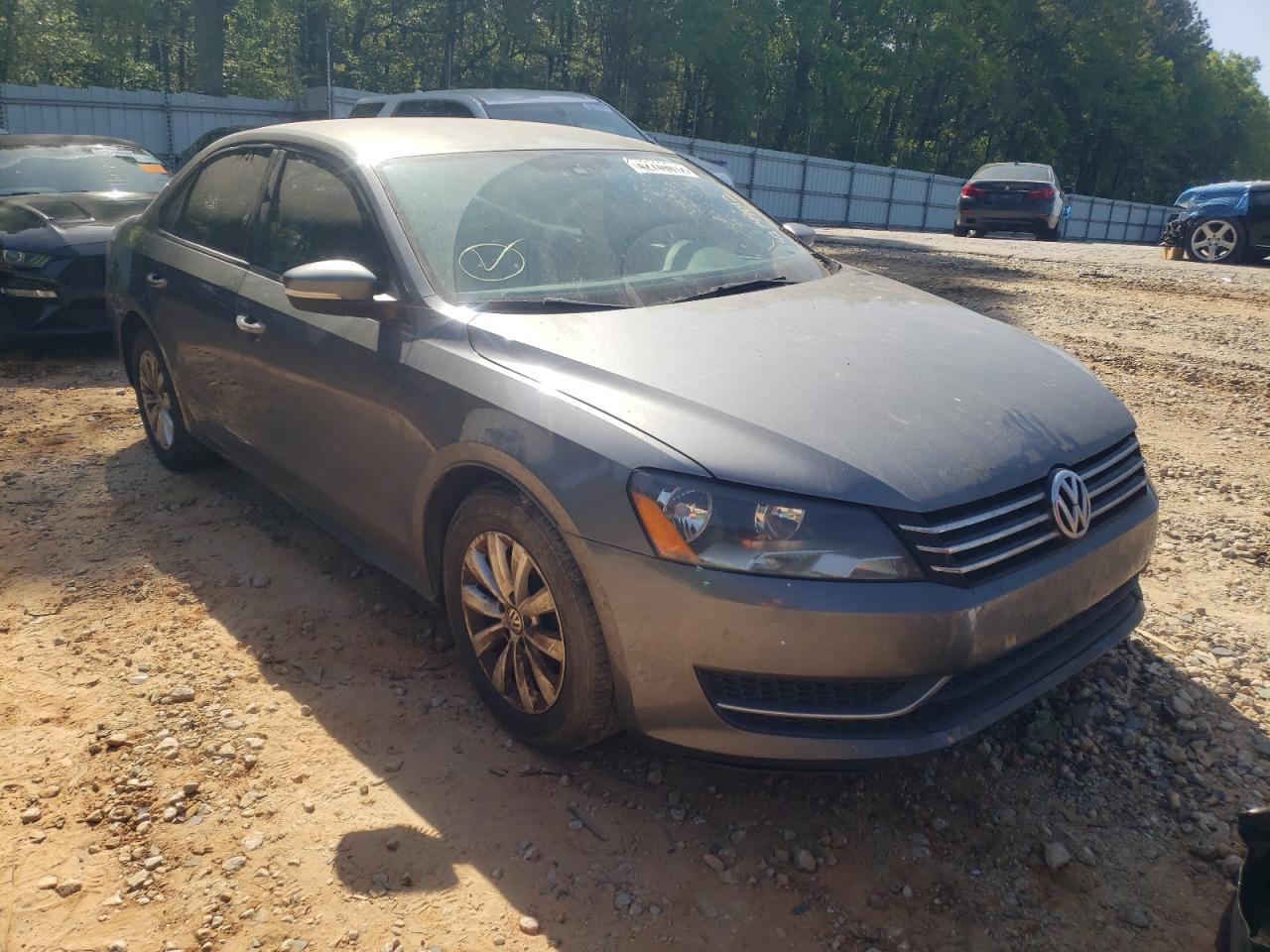 VOLKSWAGEN PASSAT S 2013 with VIN 1VWAP7A32DC107750 - Photo from auction