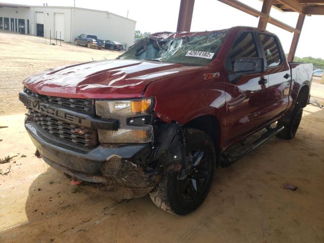 Photo 2 from auction – 2021 CHEVROLET SILVERADO with VIN 1GCPYCEF1MZ266196