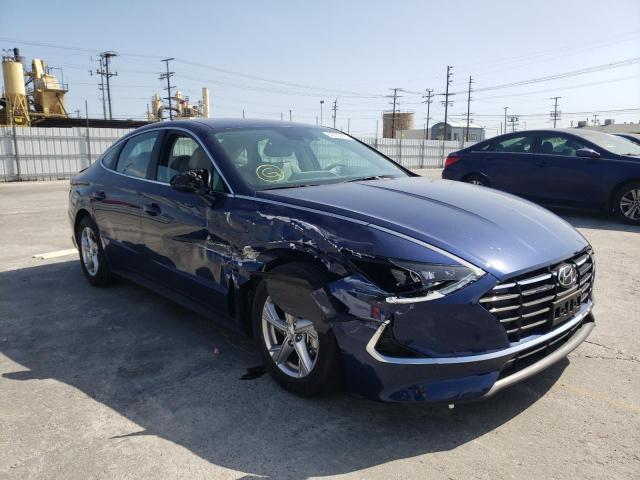 HYUNDAI SONATA SE 2021 with VIN 5NPEG4JA0MH092574 - Photo from auction