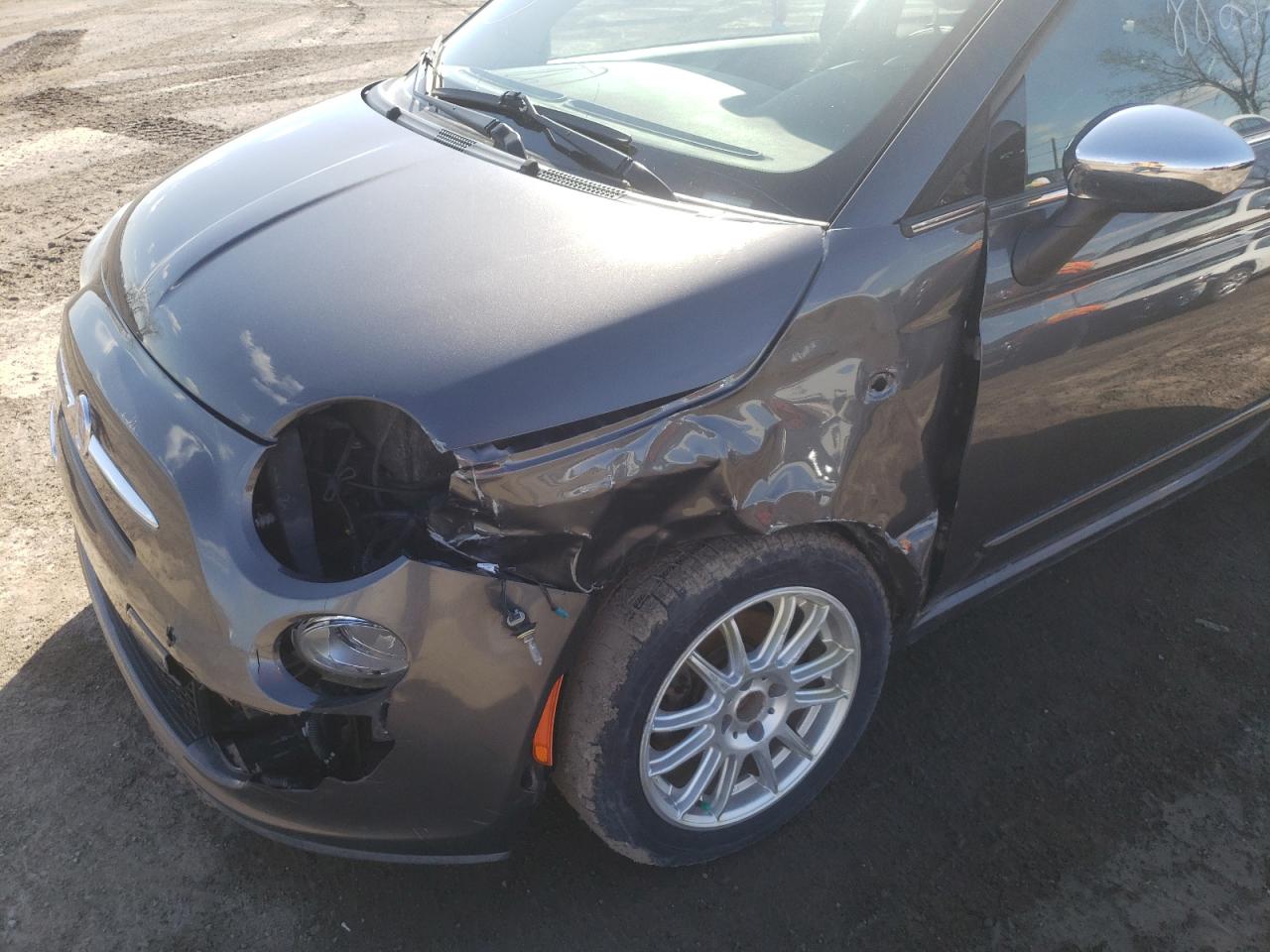 Photo 9 from auction – 2014 FIAT 500 LOUNGE with VIN 3C3CFFERXET270292