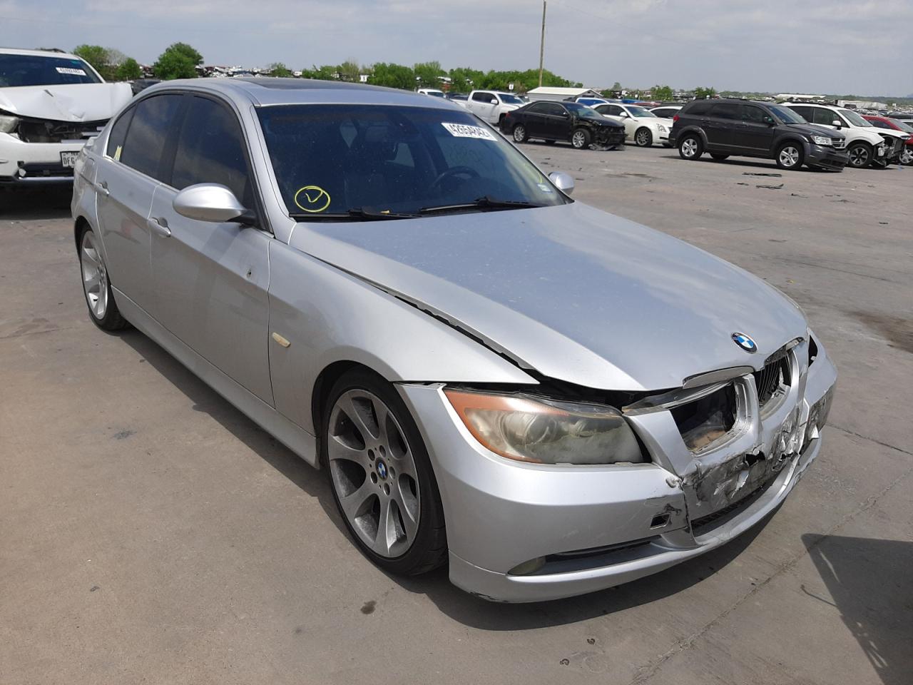 BMW 330 I 2006 with VIN WBAVB33536KS31879 - Photo from auction
