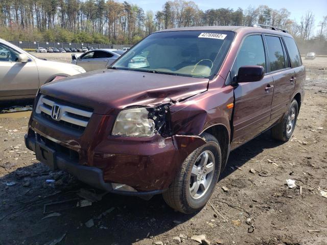 Photo 2 from auction – 2008 HONDA PILOT EXL with VIN 5FNYF187X8B009729