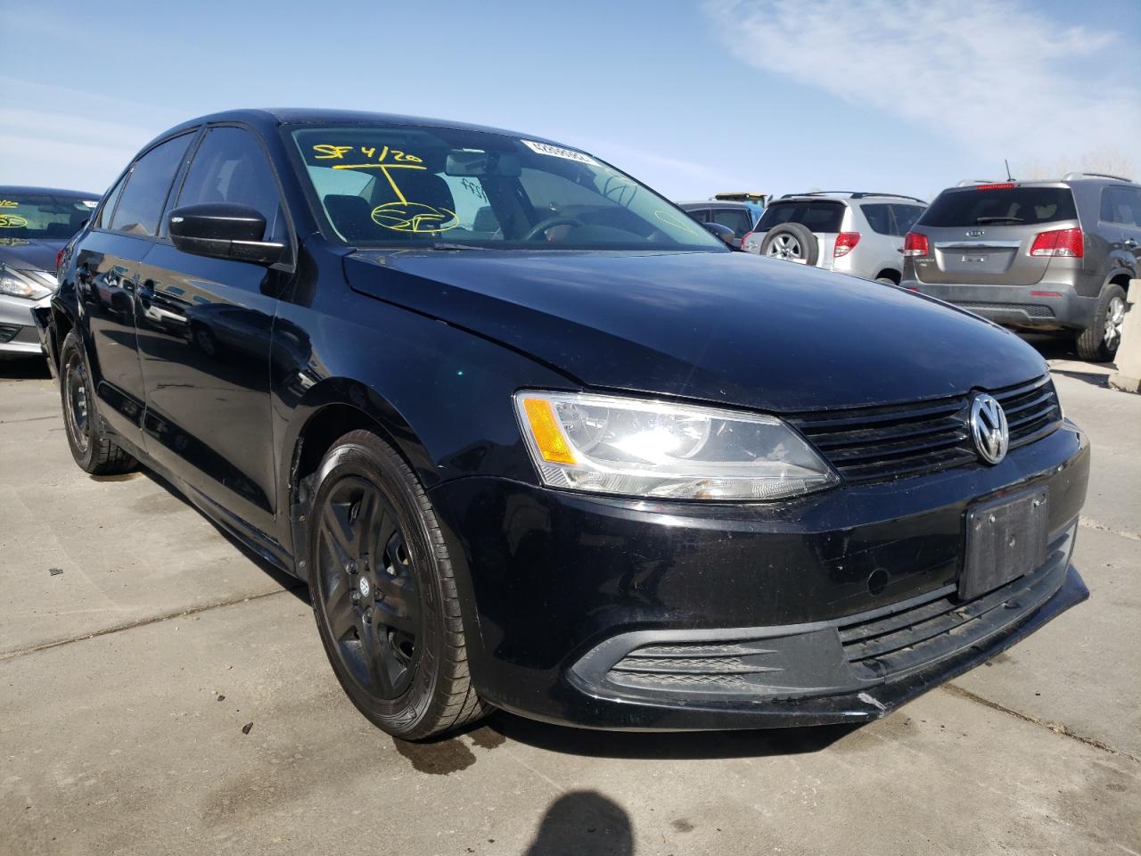 VOLKSWAGEN JETTA 2012 with VIN 3VW2K7AJ1CM342946 - Photo from auction