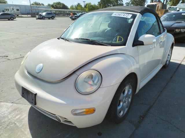 Photo 5 from auction – 2003 VOLKSWAGEN NEW BEETLE with VIN 3VWDD21Y43M332026