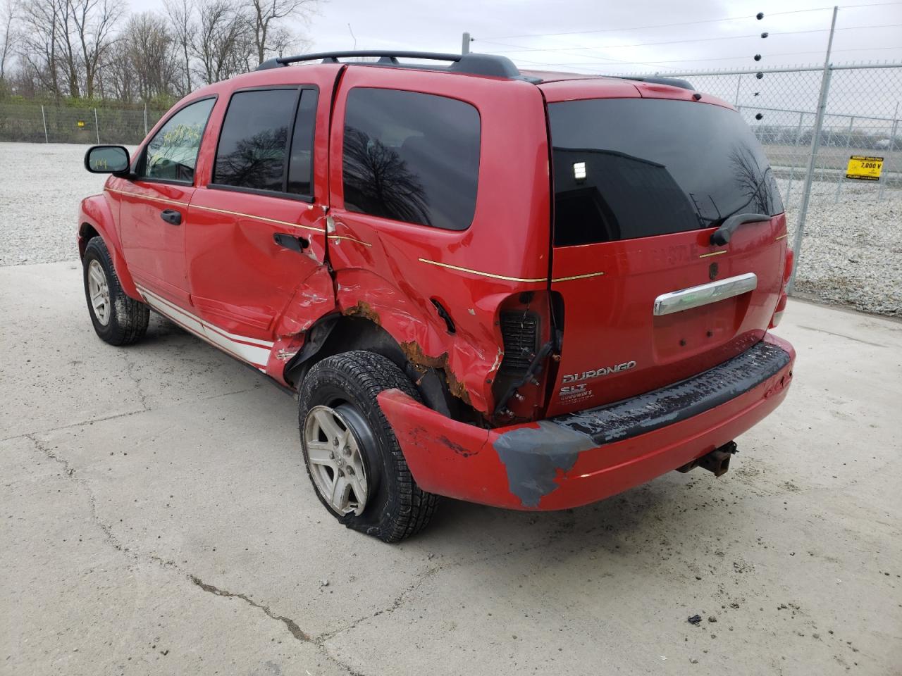 Photo 3 from auction – 2005 DODGE DURANGO SL with VIN 1D4HB48N95F595989