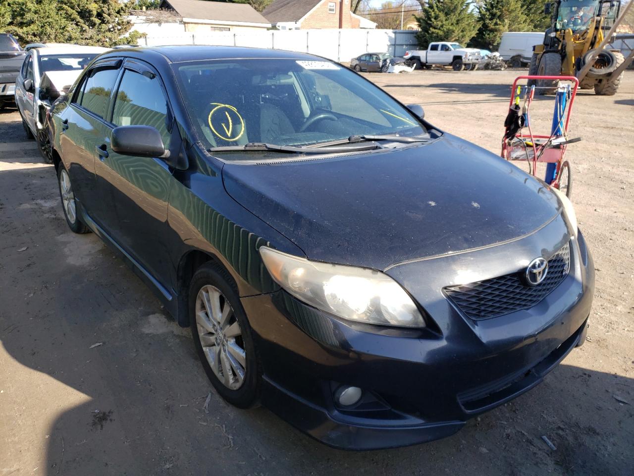 TOYOTA COROLLA BA 2009 with VIN 2T1BU40E49C053769 - Photo from auction