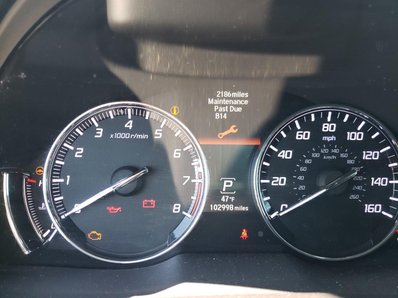 Photo 8 from auction – 2014 ACURA RLX with VIN JH4KC1F3XEC001104