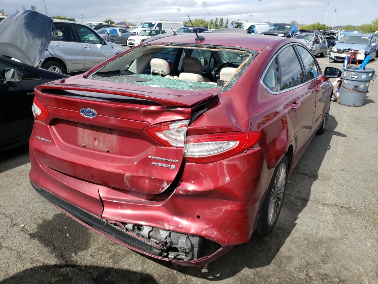 Photo 4 from auction – 2014 FORD FUSION TIT with VIN 3FA6P0RU4ER307048