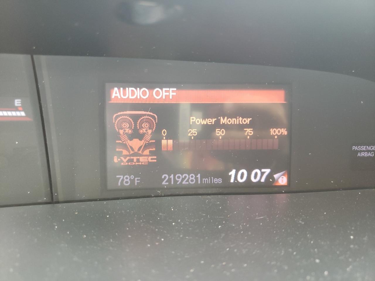 Photo 8 from auction – 2012 HONDA CIVIC SI with VIN 2HGFB6E56CH701543