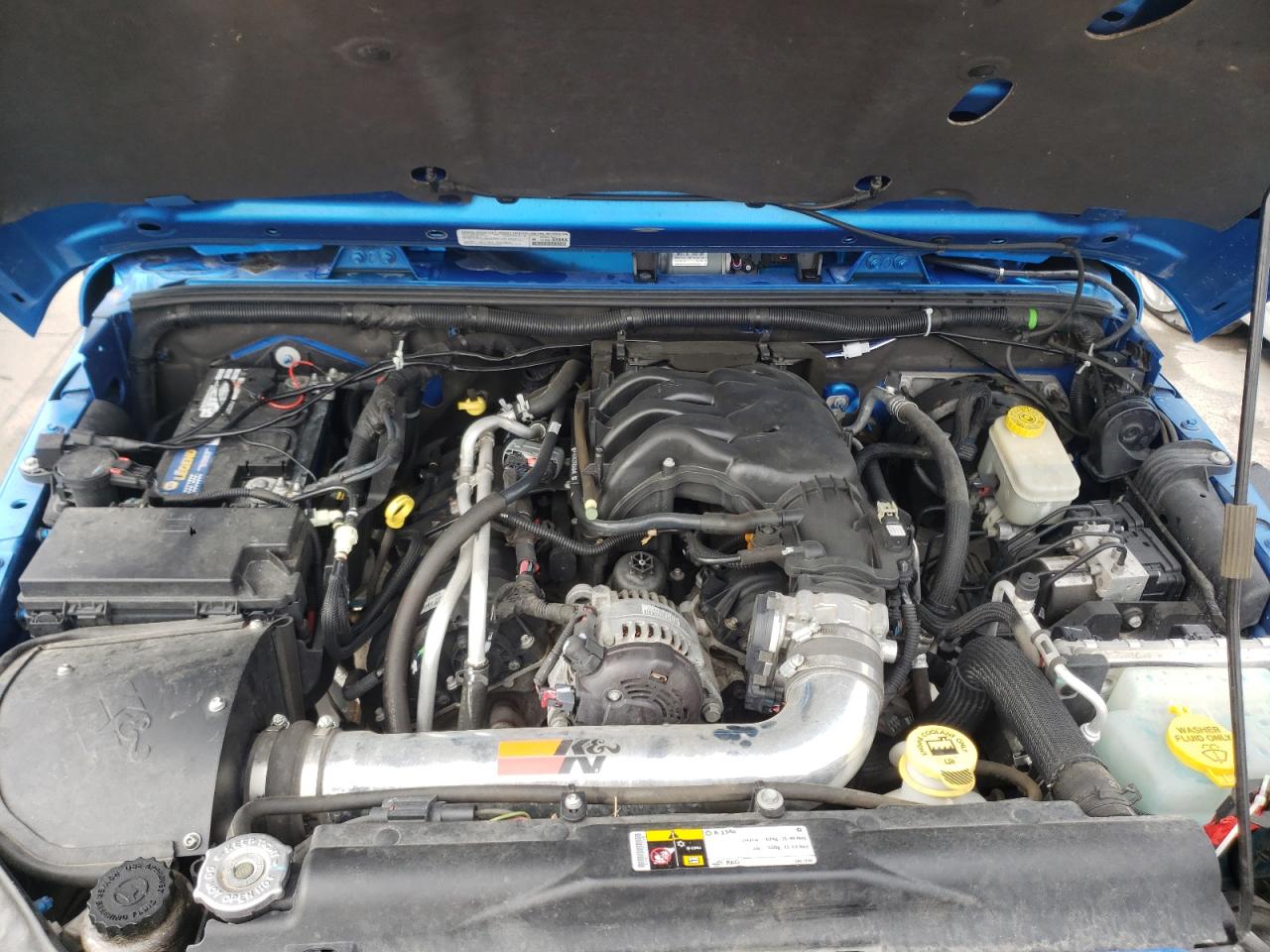 Photo 7 from auction – 2014 JEEP WRANGLER U with VIN 1C4BJWEG4EL235621