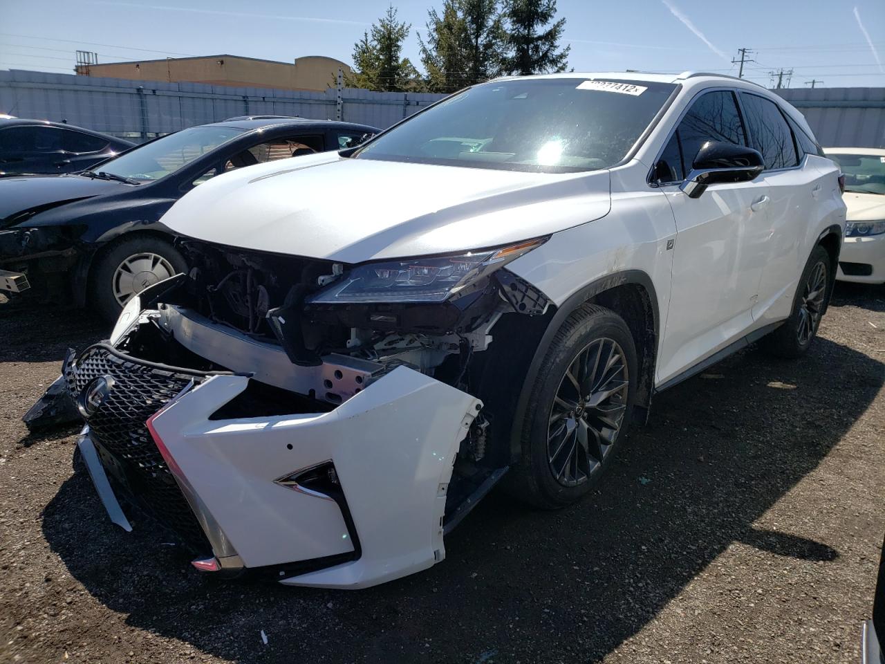 Photo 2 from auction – 2017 LEXUS RX 350 BAS with VIN 2T2BZMCA2HC078254