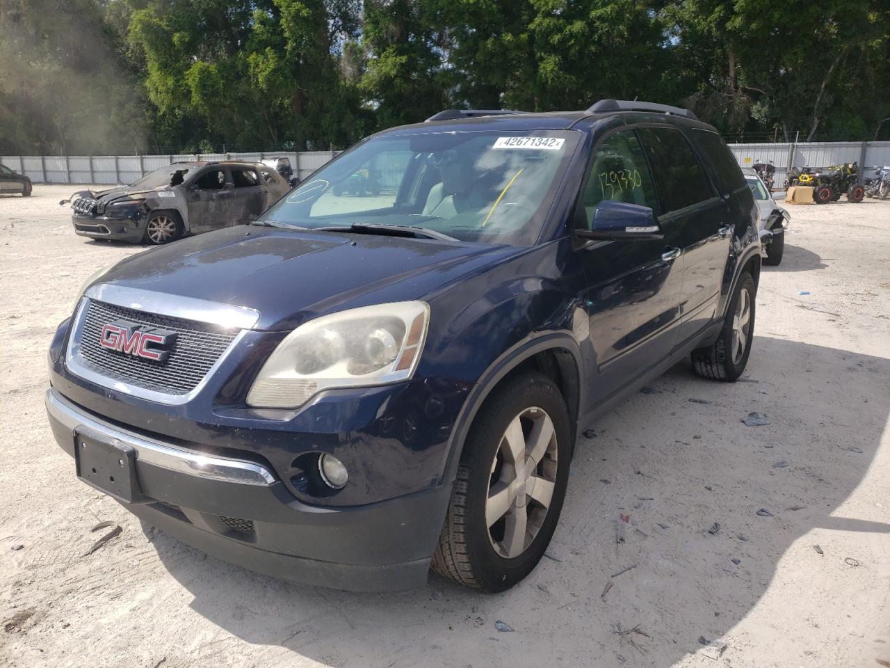 Photo 2 from auction – 2011 GMC ACADIA SLT with VIN 1GKKVRED7BJ195221