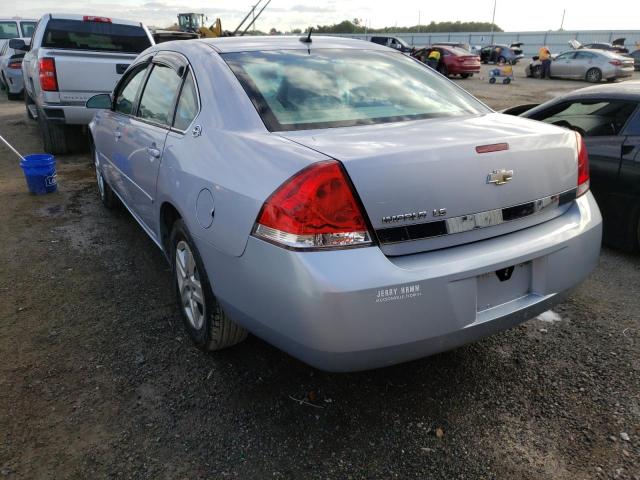 Photo 3 from auction – 2006 CHEVROLET IMPALA LS with VIN 2G1WB58K569370228