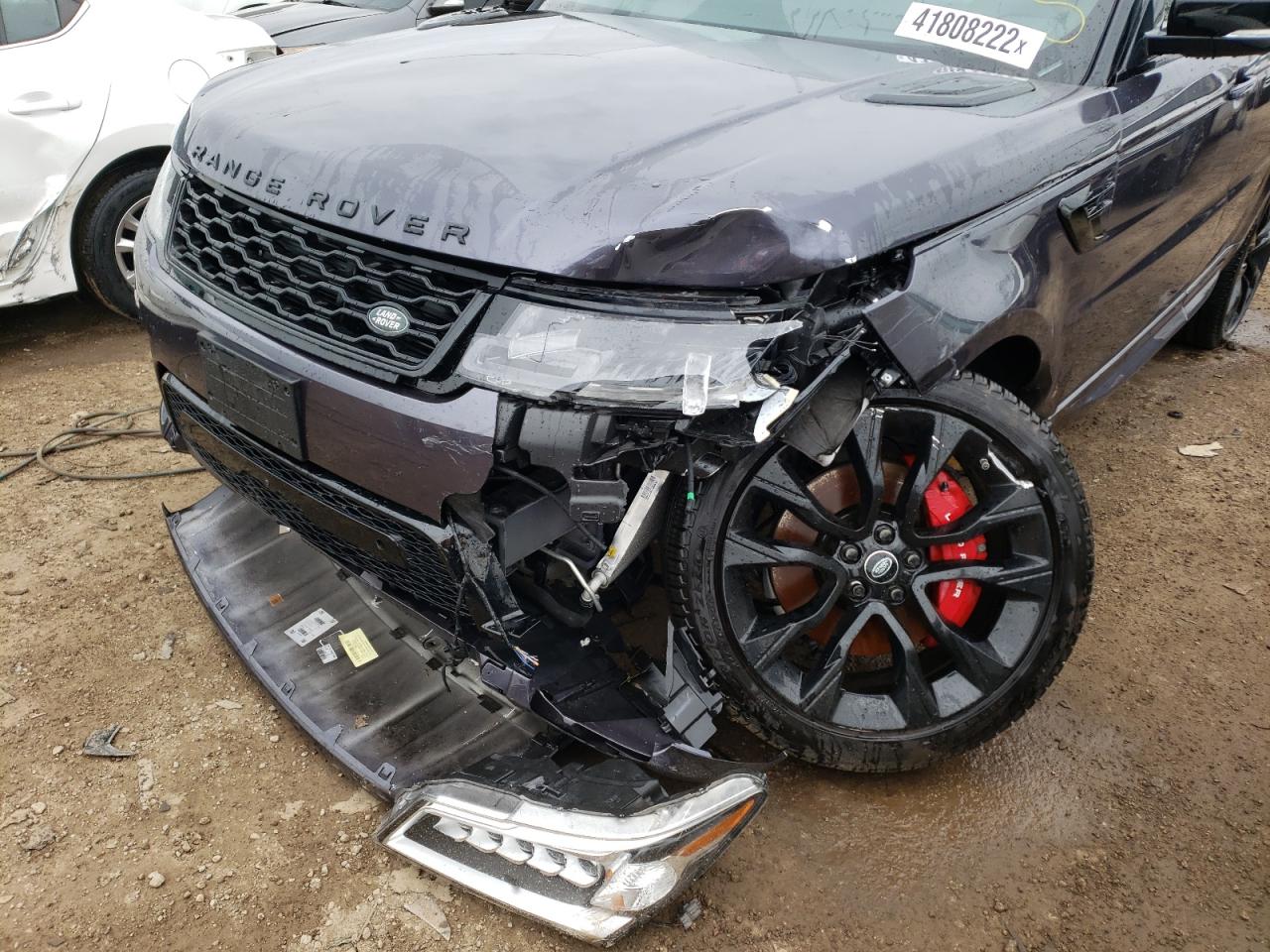 Photo 9 from auction – 2021 LAND ROVER RANGE ROVE with VIN SALWS2RU6MA757919