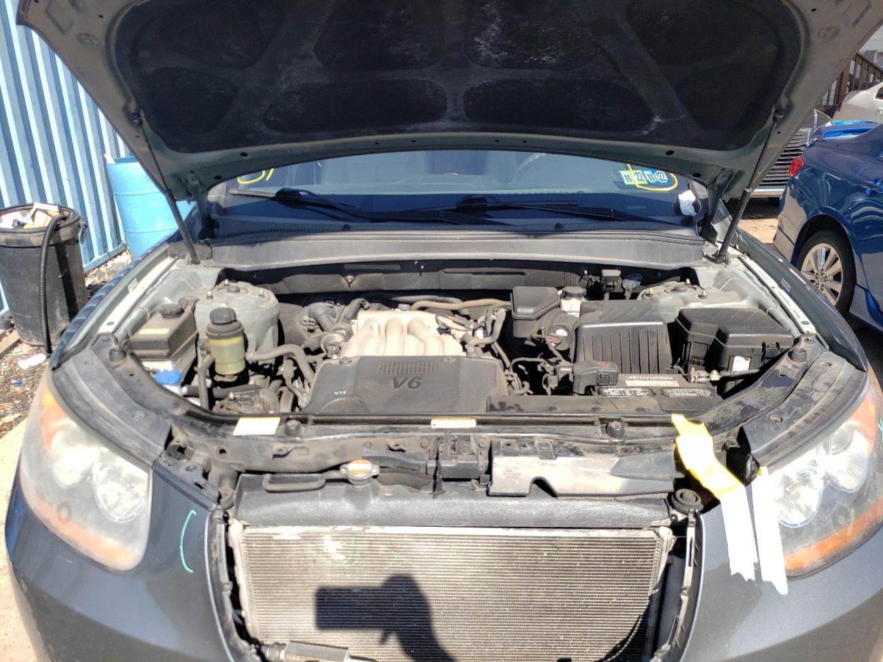 Photo 7 from auction – 2009 HYUNDAI SANTA FE G with VIN 5NMSG13D29H328770
