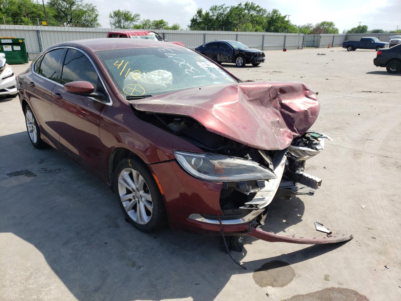 CHRYSLER 200 LIMITE 2016 with VIN 1C3CCCAB6GN132073 - Photo from auction