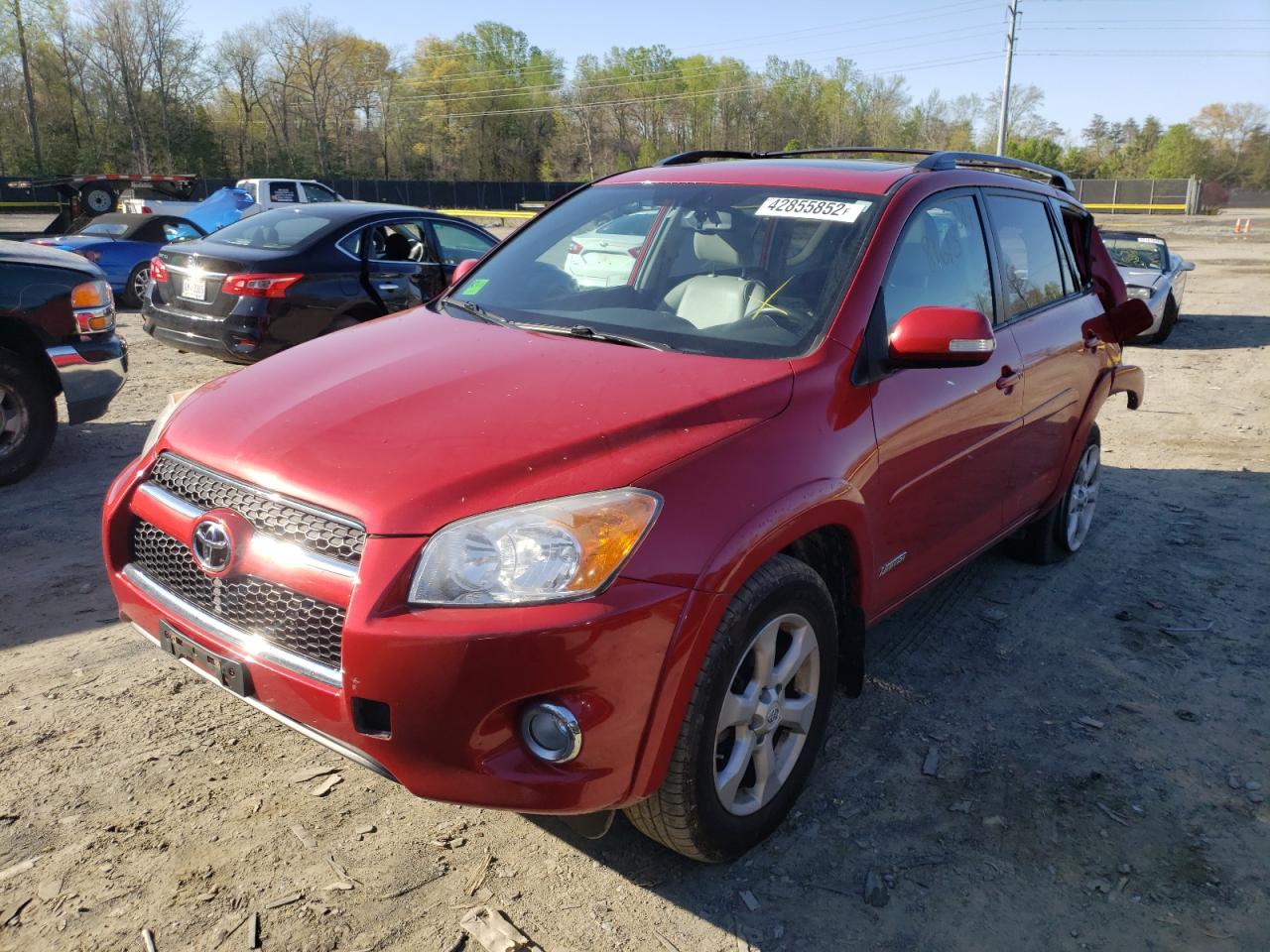 Photo 2 from auction – 2012 TOYOTA RAV4 LIMIT with VIN 2T3DF4DV0CW265210
