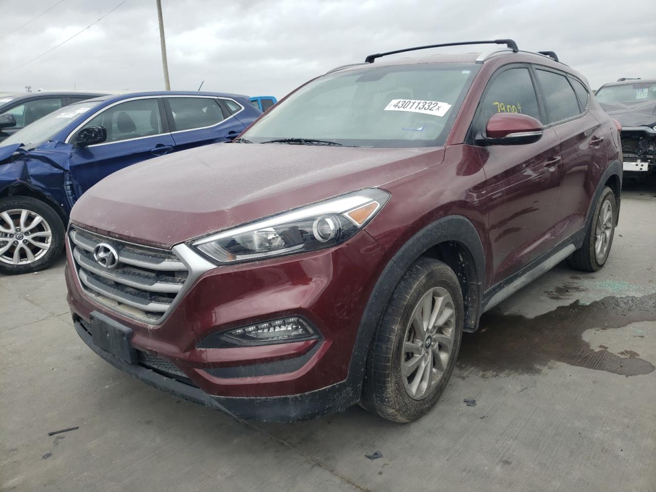 Photo 2 from auction – 2017 HYUNDAI TUCSON LIM with VIN KM8J33A45HU526235
