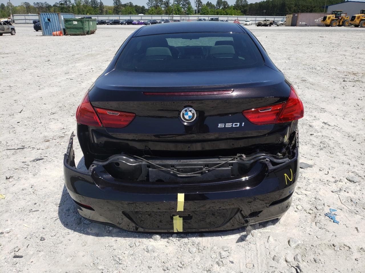 Photo 9 from auction – 2014 BMW 650 I with VIN WBAYM9C57ED248178