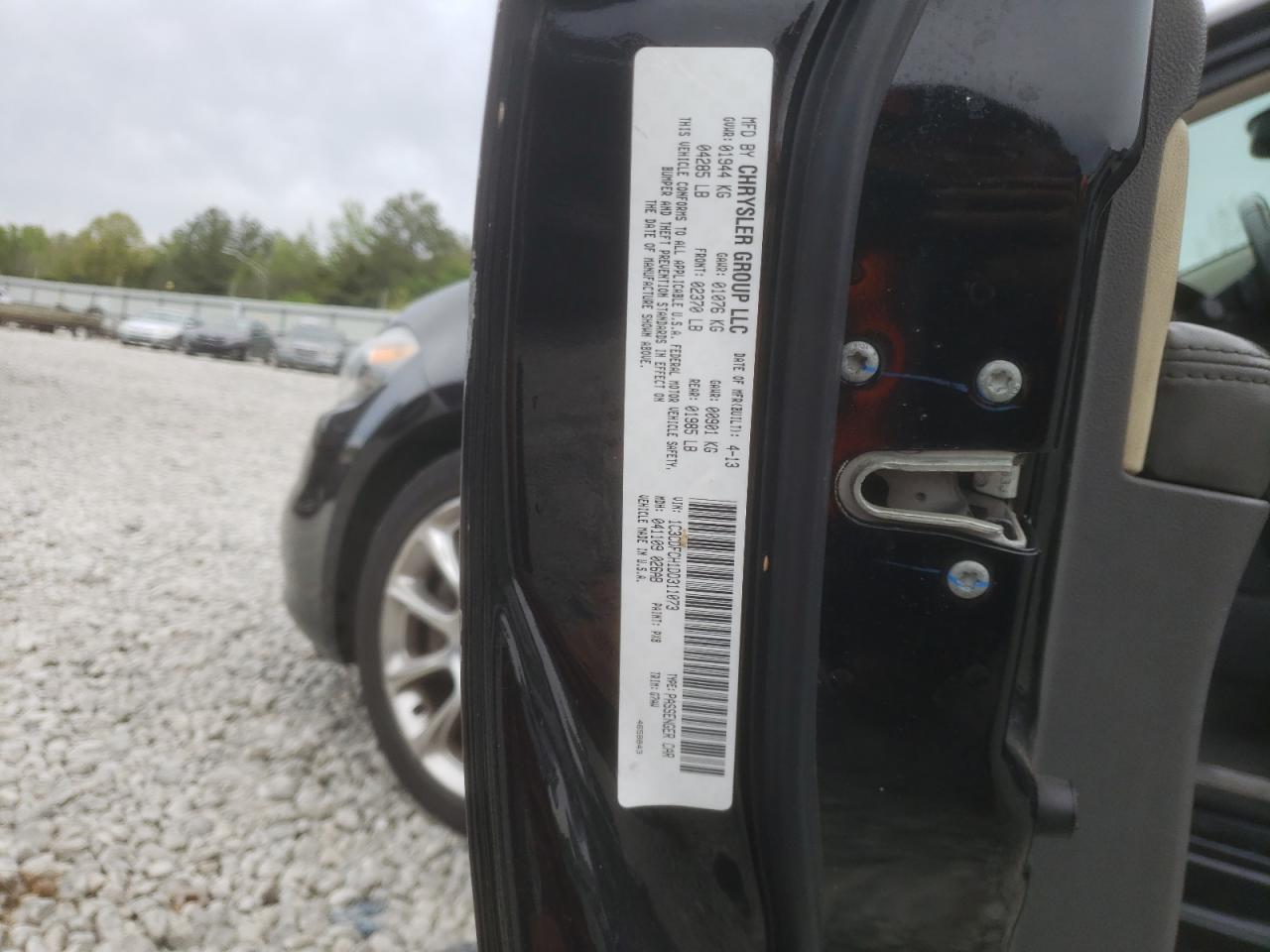 Photo 10 from auction – 2013 DODGE DART LIMIT with VIN 1C3CDFCH1DD311073