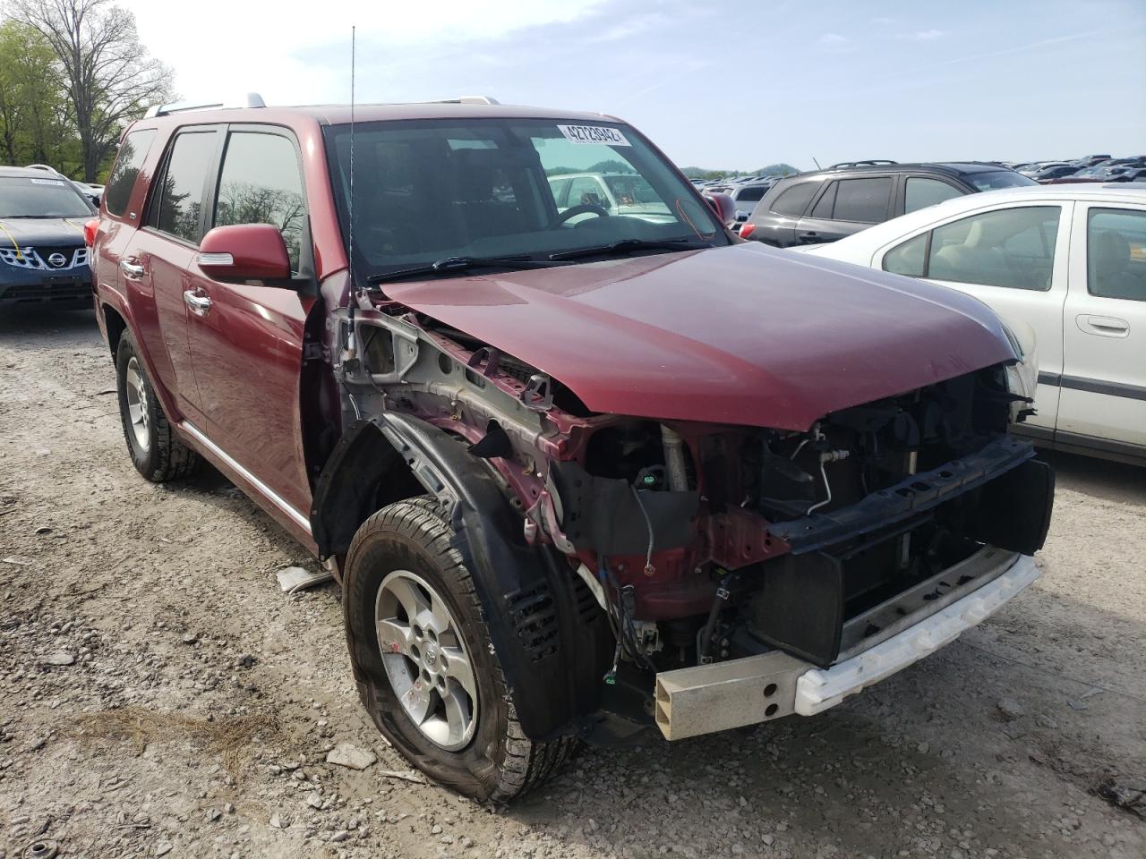 TOYOTA 4RUNNER SR 2011 مع رقم تعريف المركبة JTEBU5JR8B5050203 - صورة من المزاد