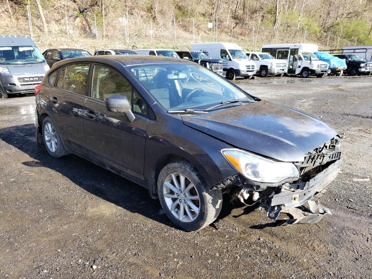 SUBARU IMPREZA PR 2012 with VIN JF1GPAC65CH230726 - Photo from auction