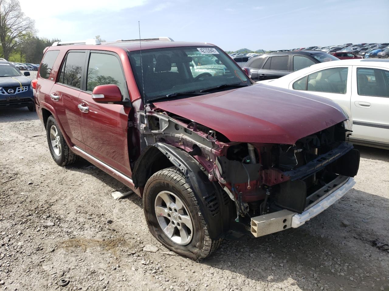 Photo 9 from auction – 2011 TOYOTA 4RUNNER SR with VIN JTEBU5JR8B5050203