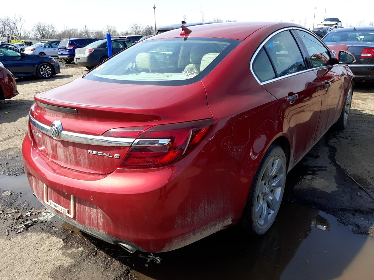 Photo 4 from auction – 2014 BUICK REGAL PREM with VIN 2G4GN5EX4E9223556