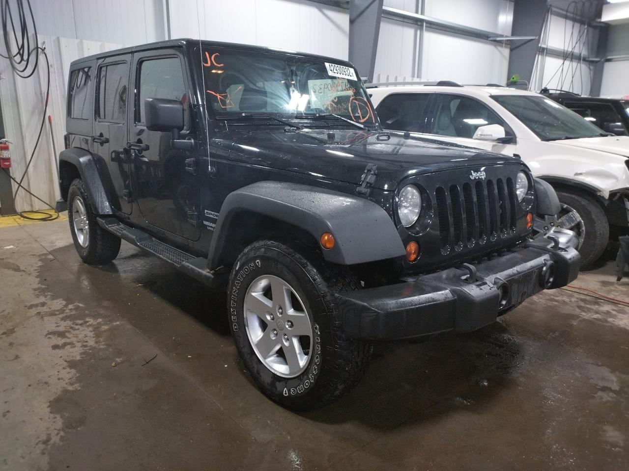JEEP WRANGLER U 2013 with VIN 1C4BJWDG2DL630011 - Photo from auction