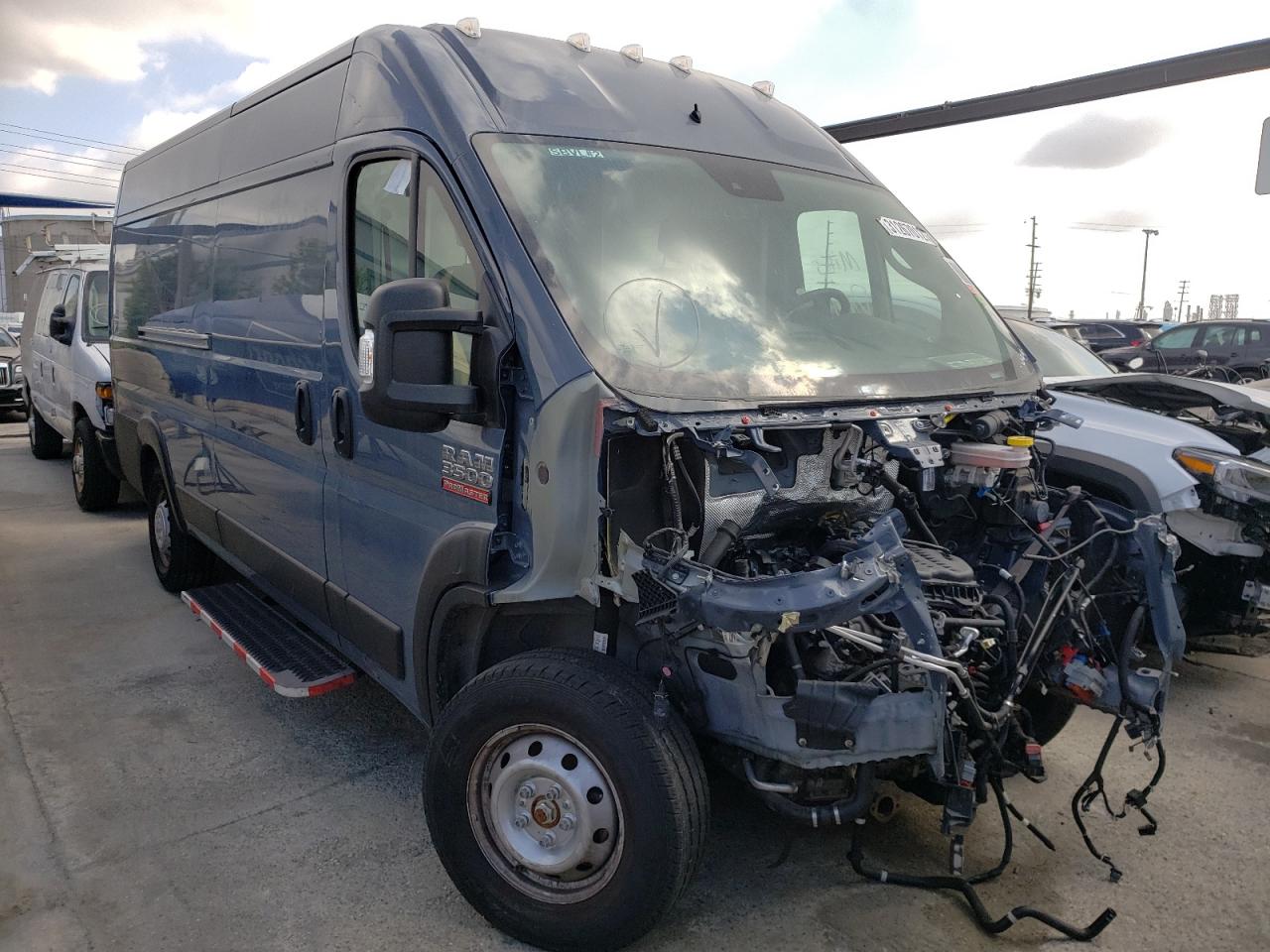 RAM PROMASTER 2021 with VIN 3C6MRVJG8ME536652 - Photo from auction
