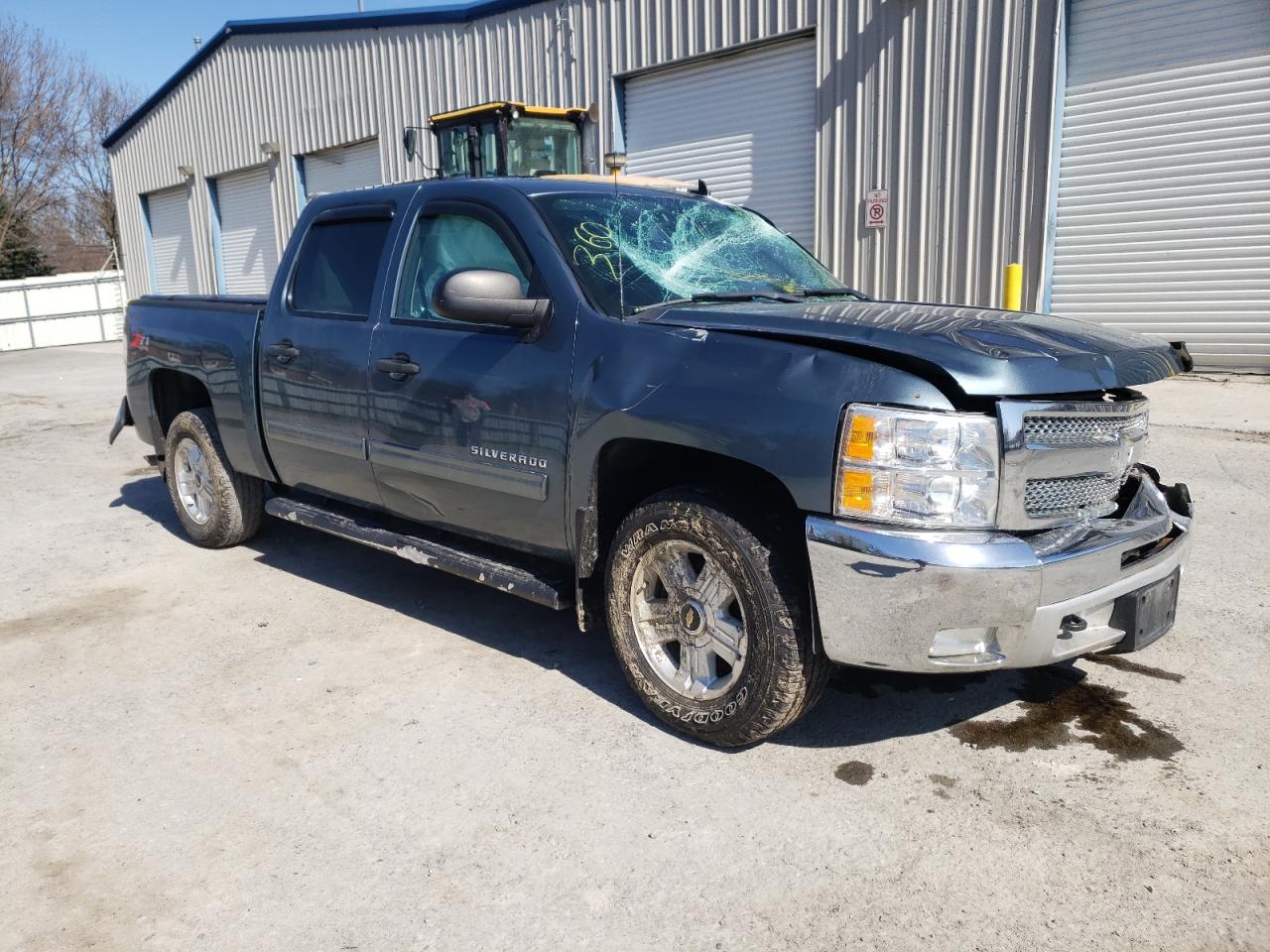 CHEVROLET SILVERADO 2013 with VIN 3GCPKSE77DG356019 - Photo from auction