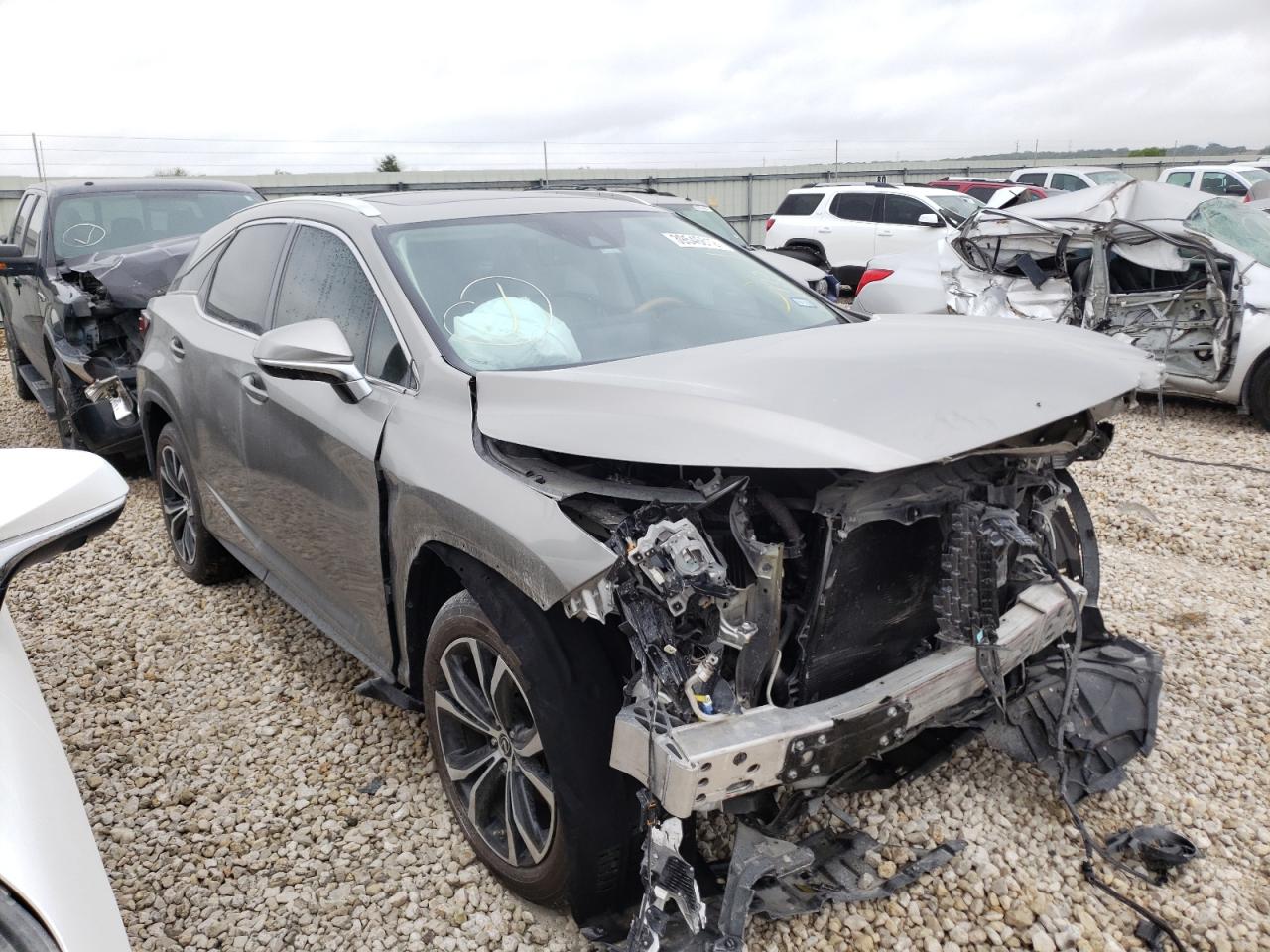 LEXUS RX 350 2020 with VIN 2T2HZMAA6LC172613 - Photo from auction