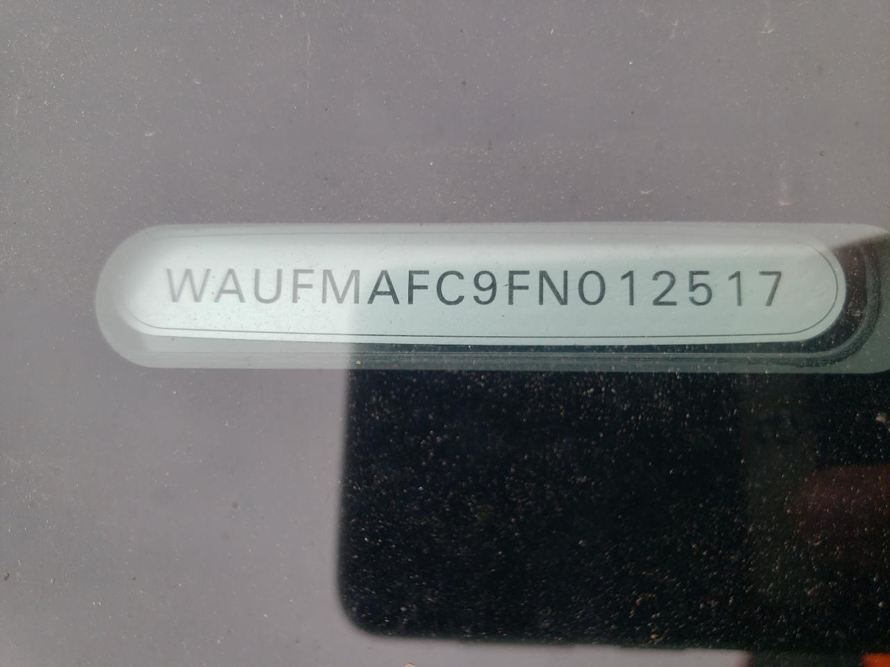 Photo 10 from auction – 2015 AUDI A6 PREMIUM with VIN WAUFMAFC9FN012517