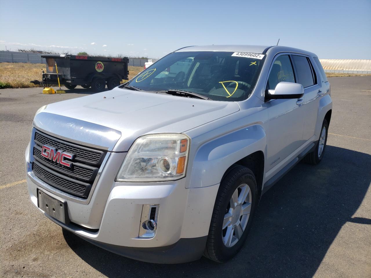 Photo 2 from auction – 2013 GMC TERRAIN SL with VIN 2GKALMEK6D6252558