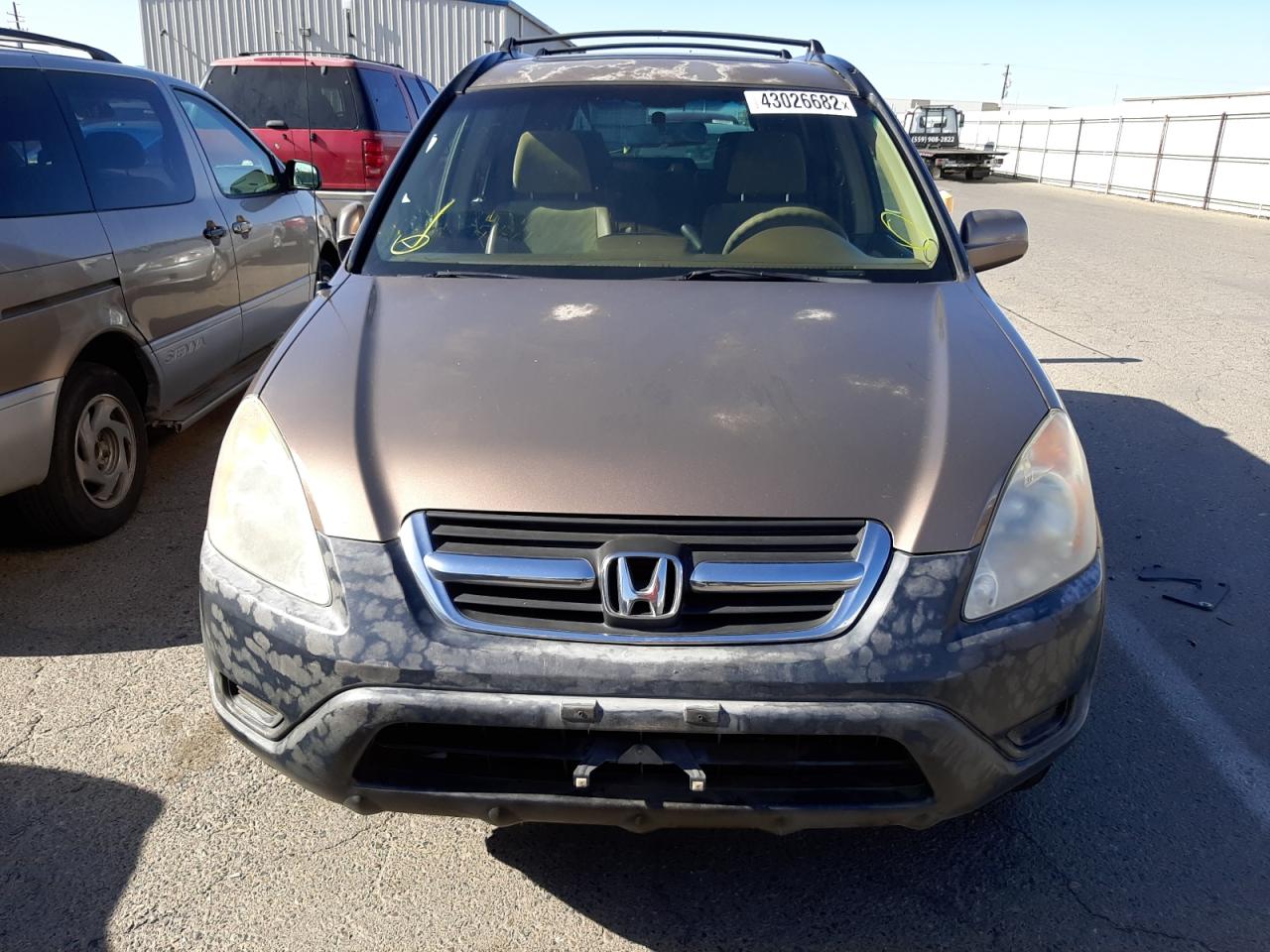 Photo 9 from auction – 2002 HONDA CR-V EX with VIN JHLRD78872C083915