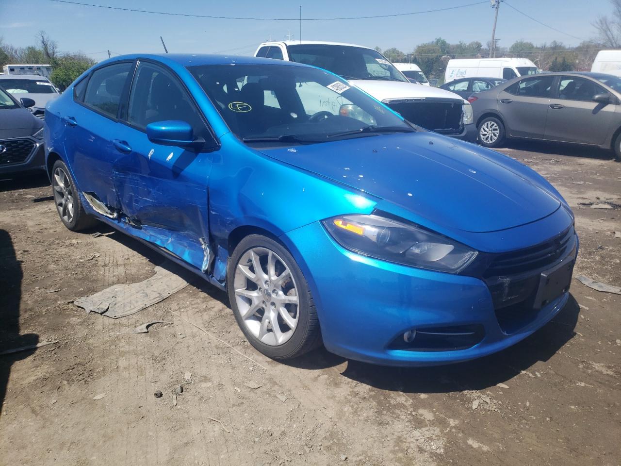 DODGE DART SXT 2015 with VIN 1C3CDFBB5FD213468 - Photo from auction