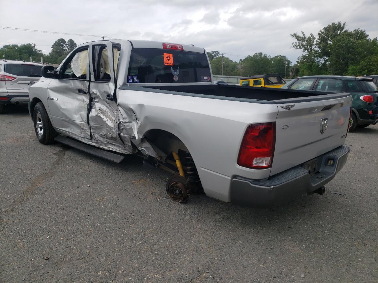 Photo 3 from auction – 2009 DODGE RAM 1500 with VIN 1D3HB18P49S709527