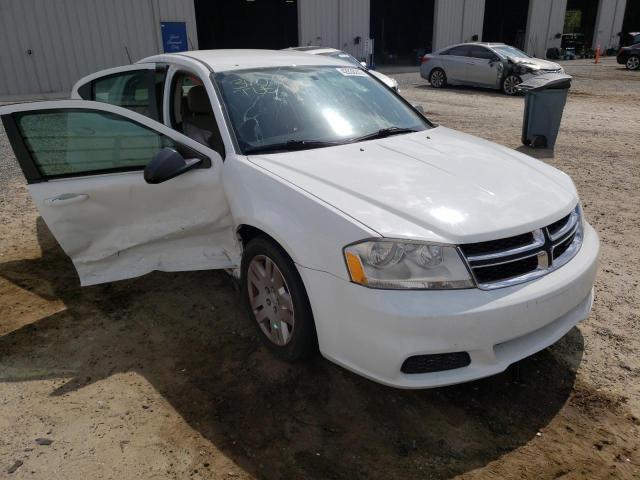 DODGE AVENGER SE 2013 with VIN 1C3CDZAB7DN683334 - Photo from auction