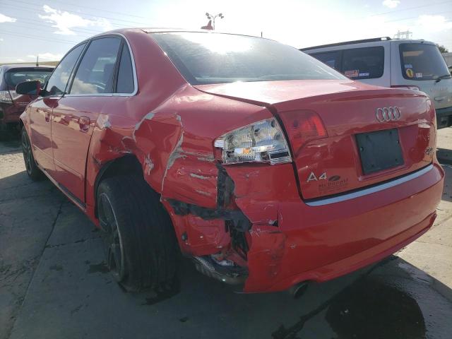 Photo 3 from auction – 2008 AUDI A4 2.0T QU with VIN WAUDF78E78A046551