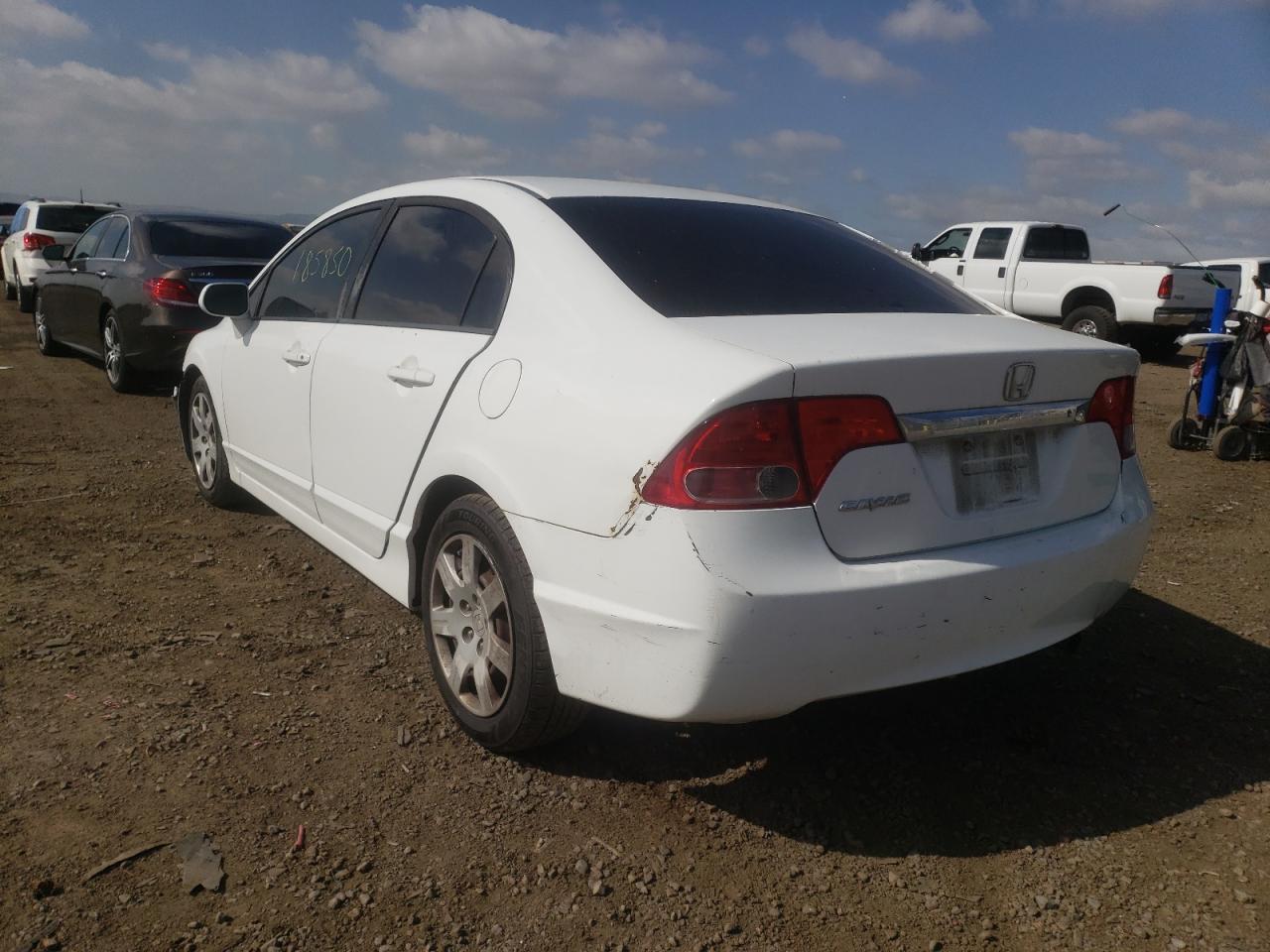 Photo 3 from auction – 2010 HONDA CIVIC LX with VIN 2HGFA1F59AH586597