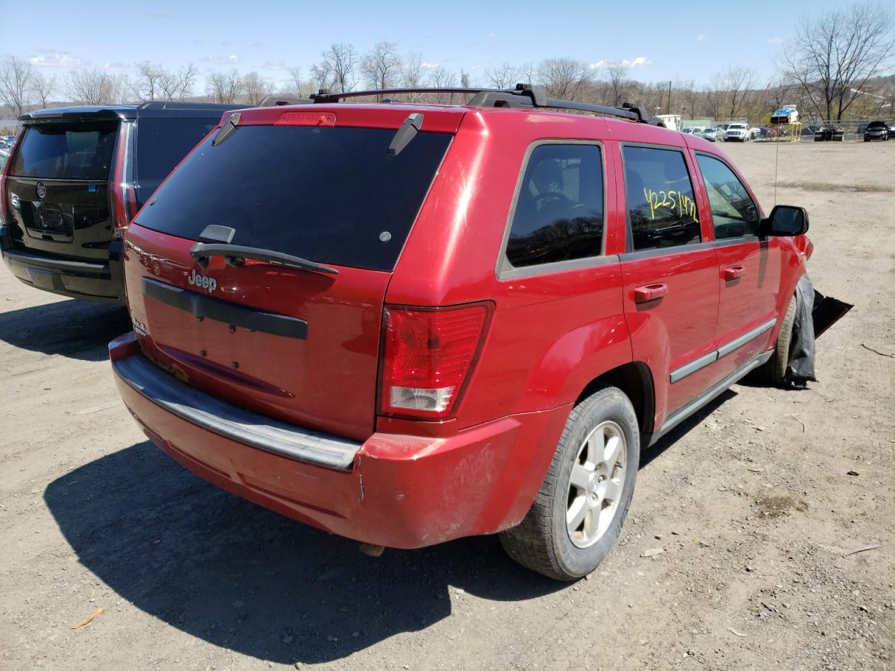 Photo 4 from auction – 2009 JEEP GRAND CHER with VIN 1J8GR48K09C555181