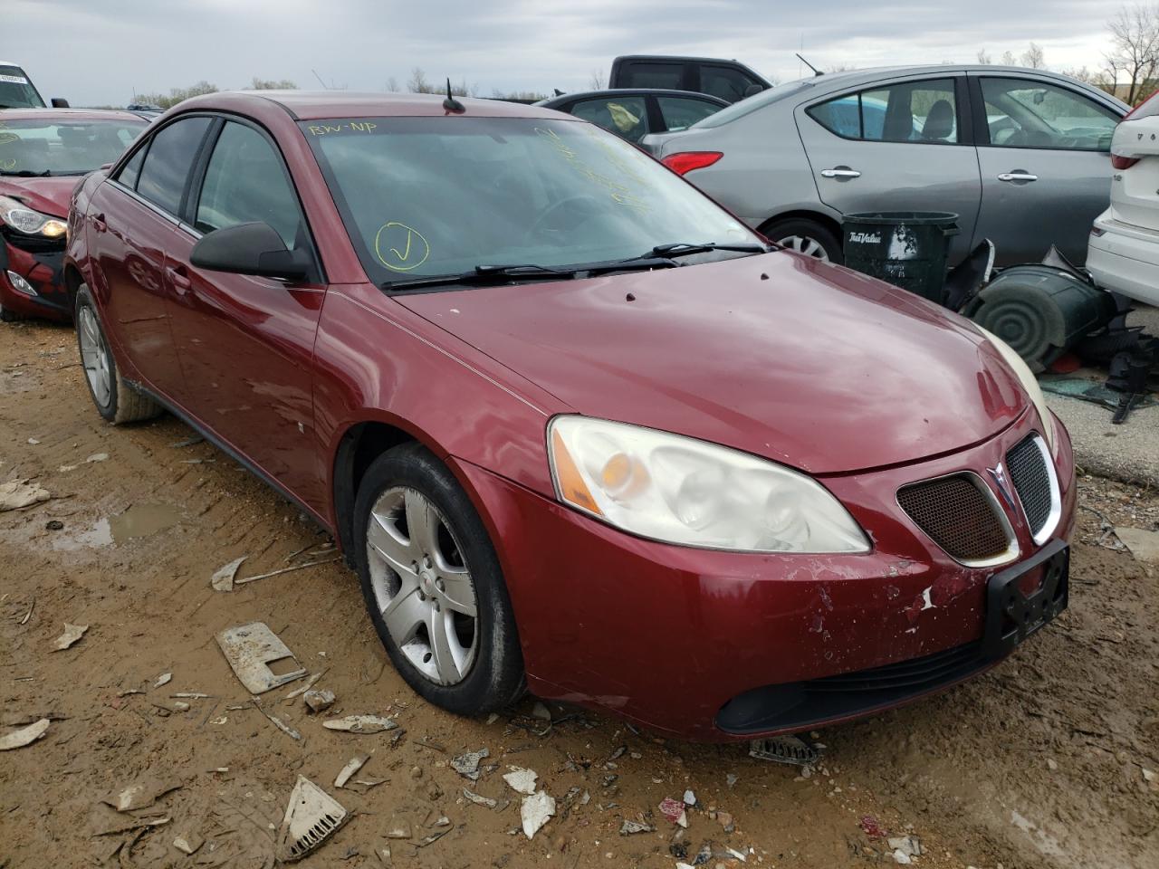 PONTIAC G6 BASE 2008 with VIN 1G2ZG57N684277276 - Photo from auction