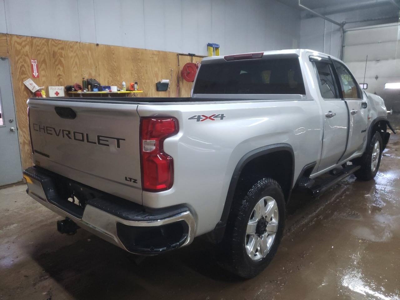 Photo 4 from auction – 2022 CHEVROLET SILVERADO with VIN 1GC5YPE77NF111291