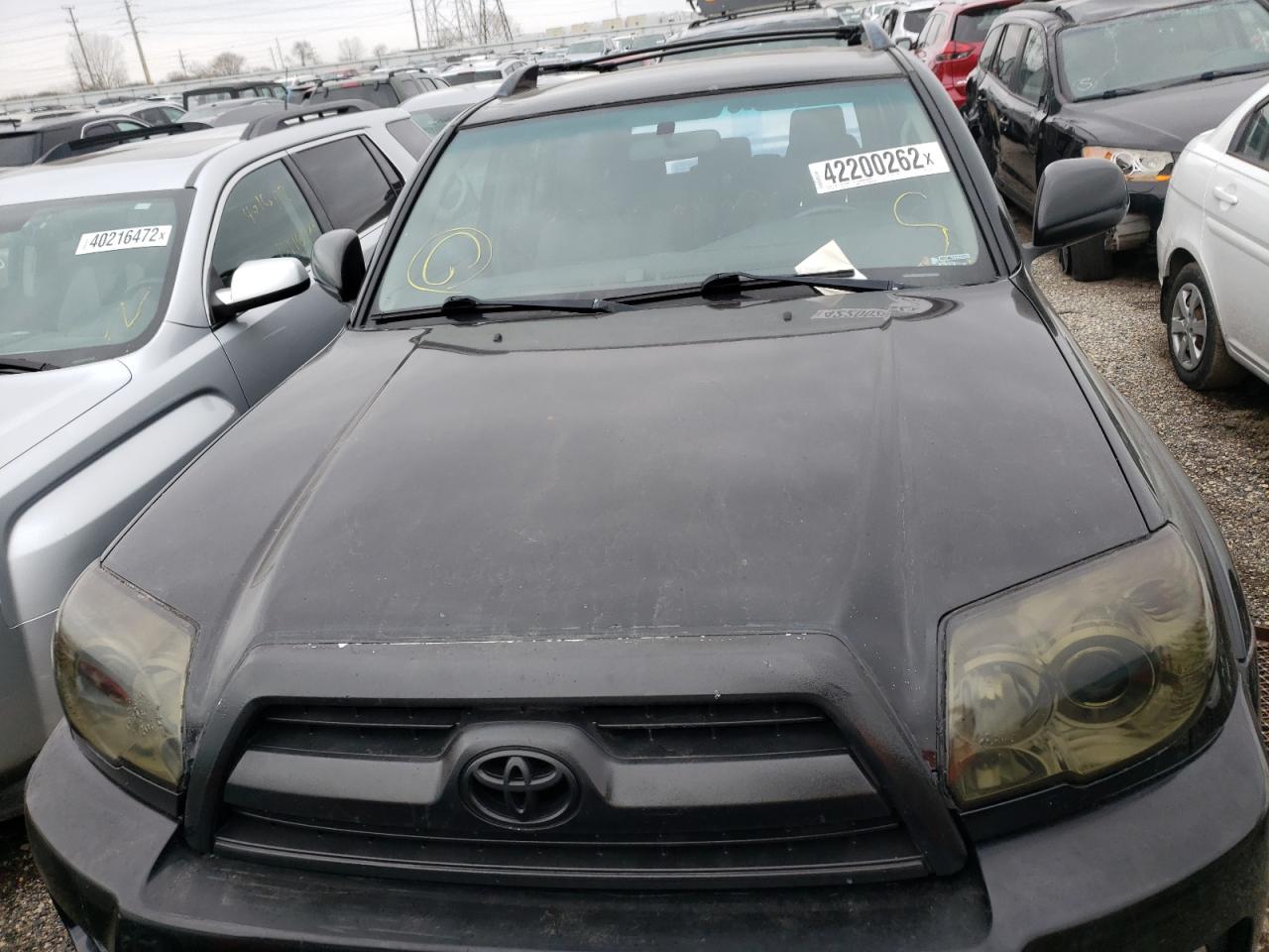 Photo 7 from auction – 2008 TOYOTA 4RUNNER SR with VIN JTEBU14R180131053