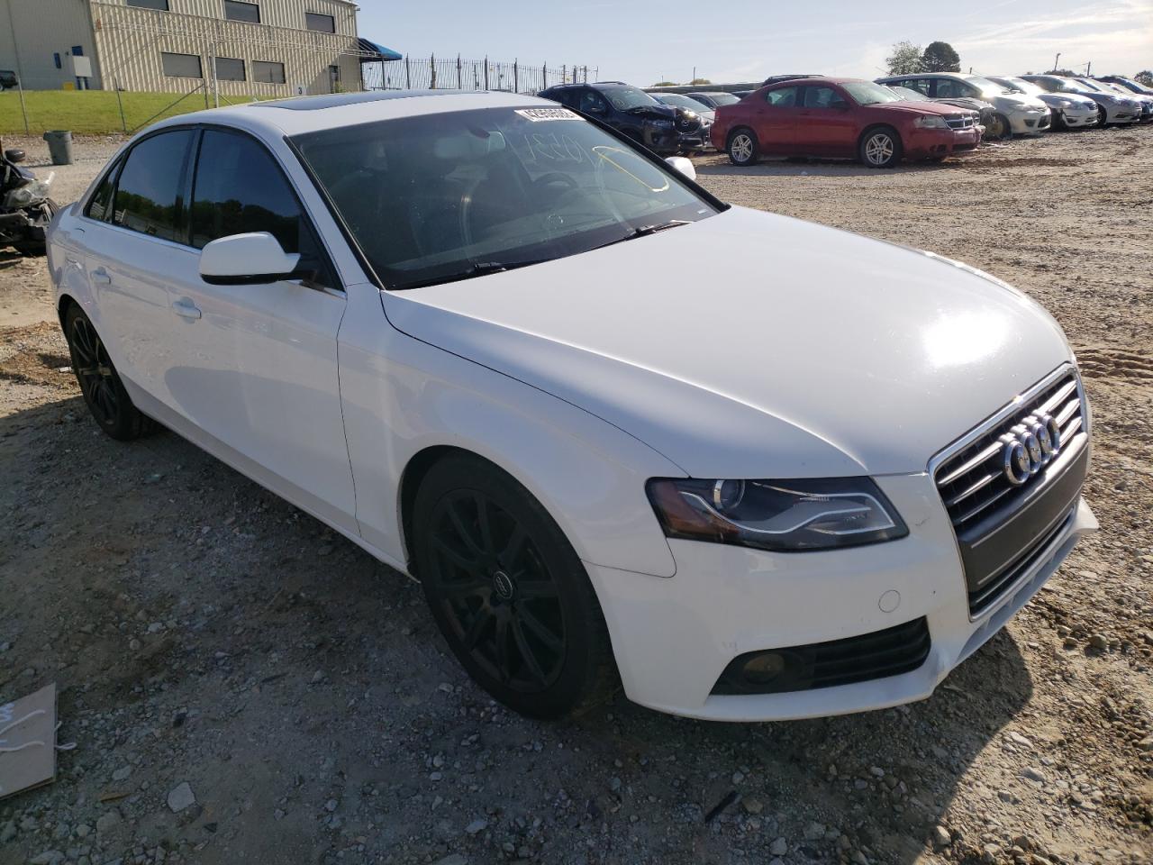 AUDI A4 PREMIUM 2011 with VIN WAUEFAFL7BN045533 - Photo from auction