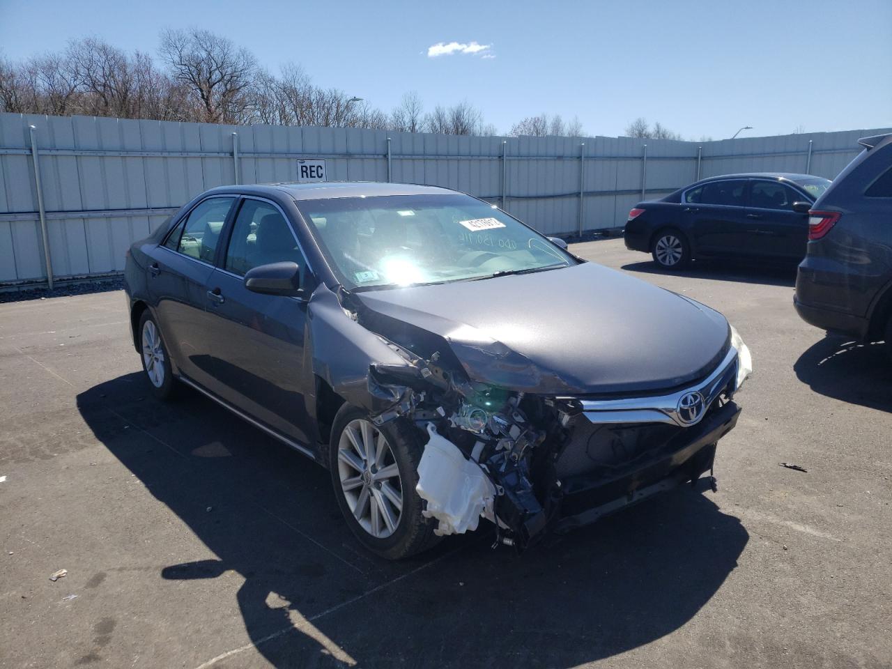 TOYOTA CAMRY BASE 2012 with VIN 4T4BF1FK1CR215780 - Photo from auction