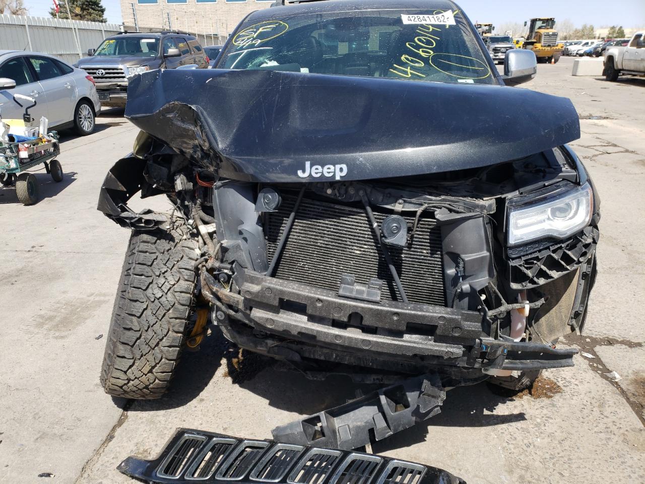 Photo 9 from auction – 2015 JEEP GRAND CHER with VIN 1C4RJFBG8FC650462