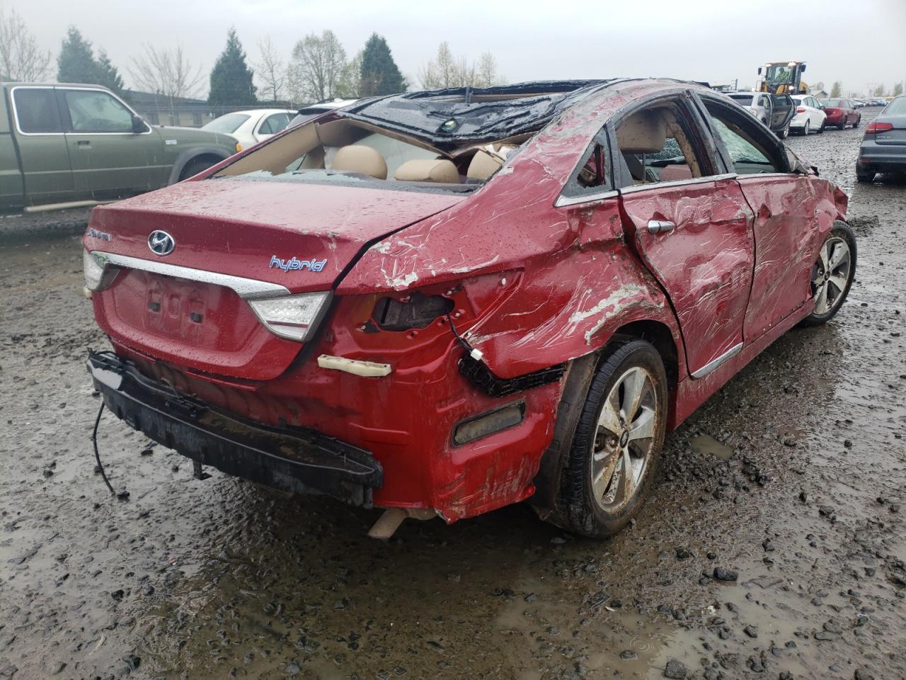 Photo 4 from auction – 2012 HYUNDAI SONATA HYB with VIN KMHEC4A42CA045862