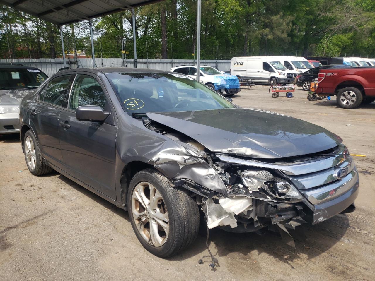 Photo 1 from auction – 2012 FORD FUSION SE with VIN 3FAHP0HA9CR419969
