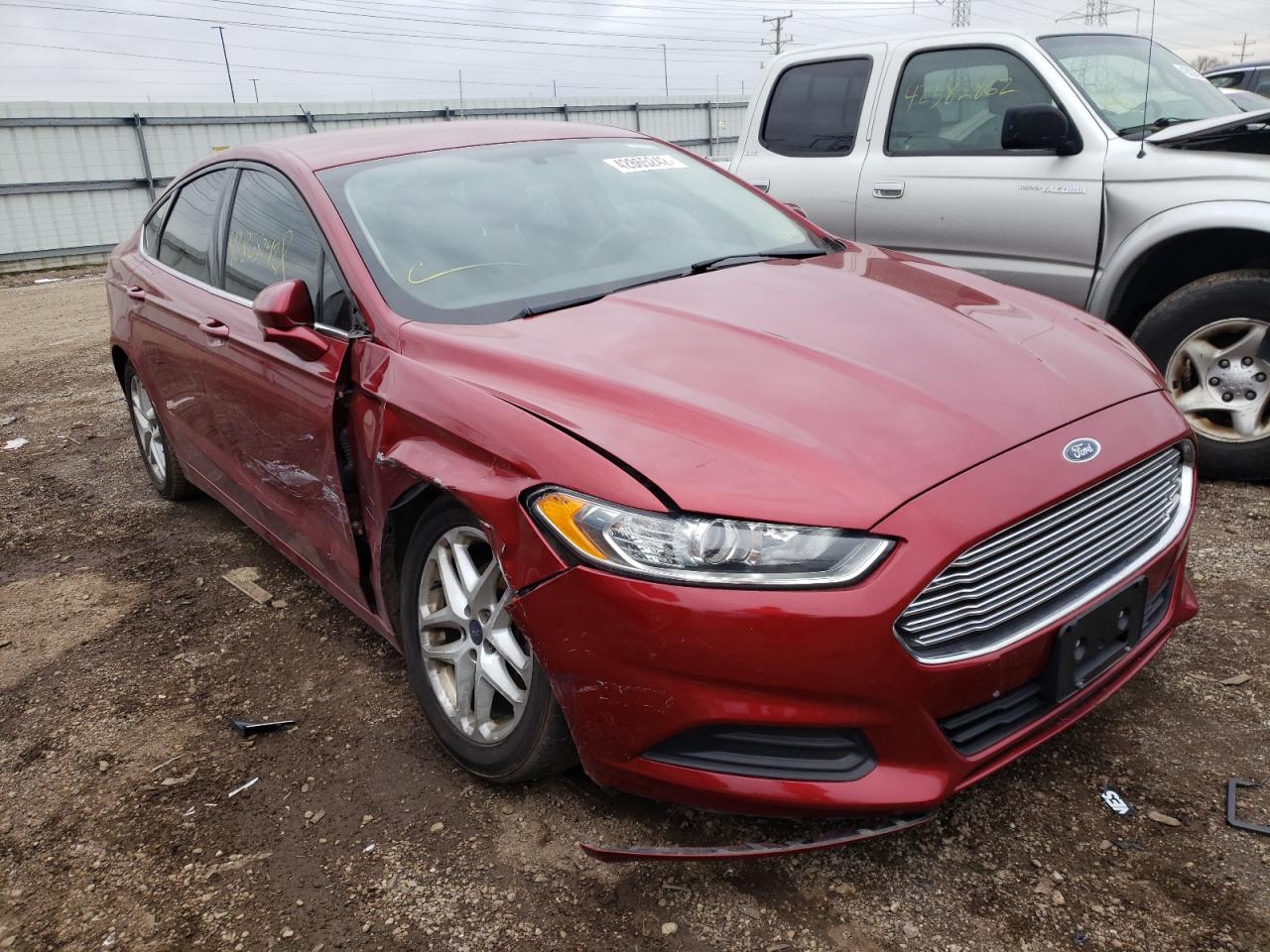 Photo 1 from auction – 2014 FORD FUSION SE with VIN 3FA6P0HD6ER238364